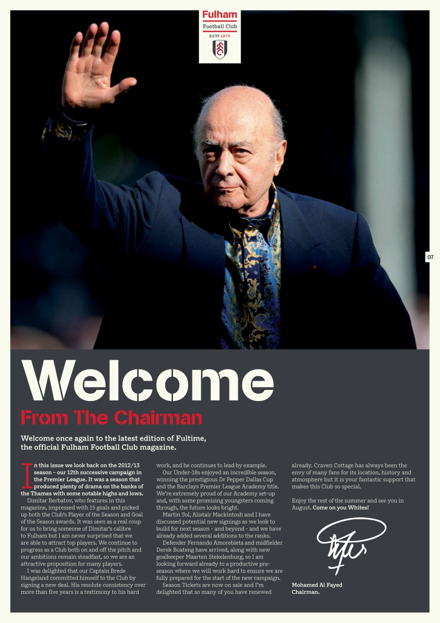 FULTIME Magazine Preview Pages