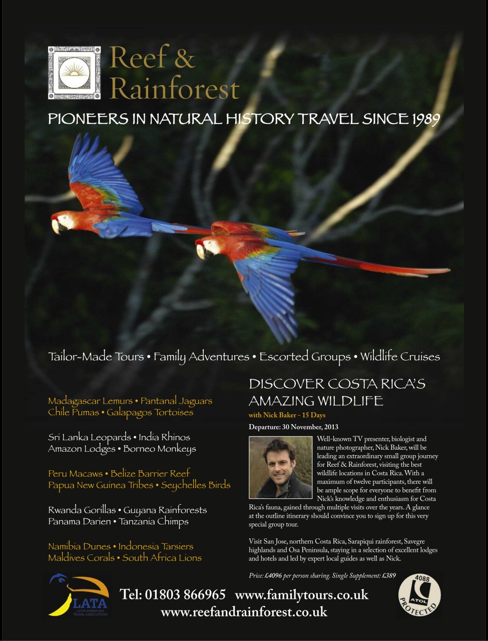 BBC Wildlife Magazine Preview Pages