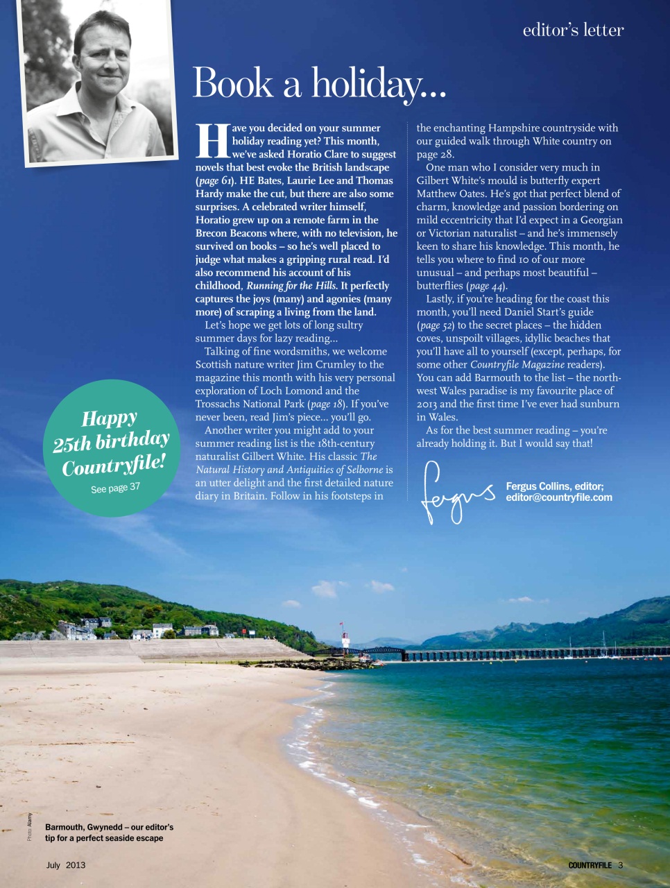 BBC Countryfile Magazine Preview Pages