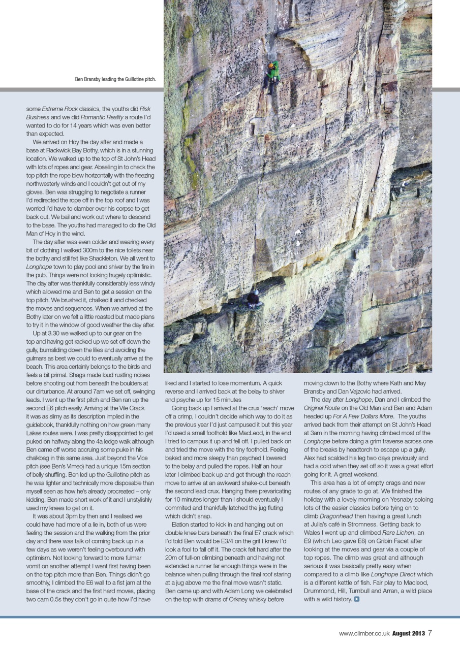 Climber Preview Pages