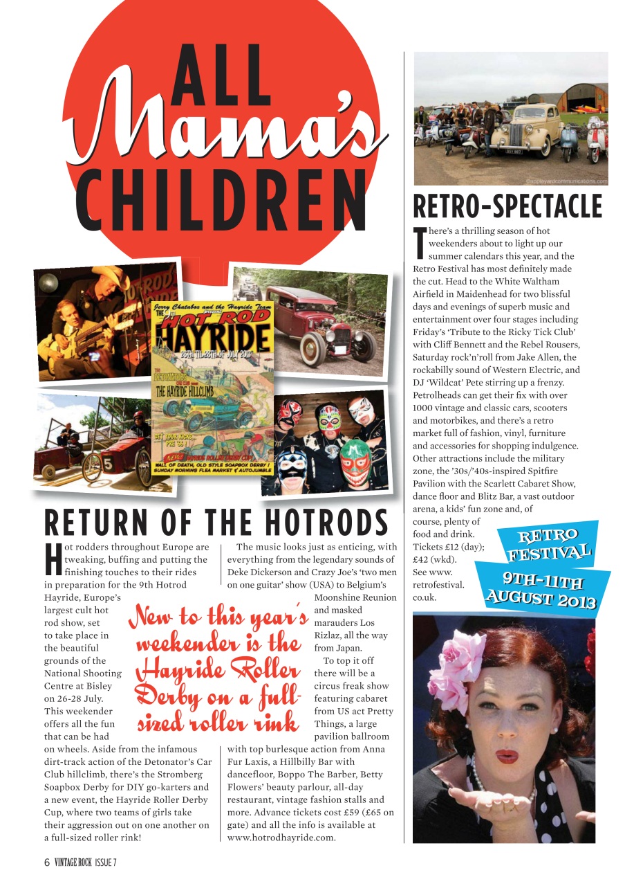 Vintage Rock Preview Pages