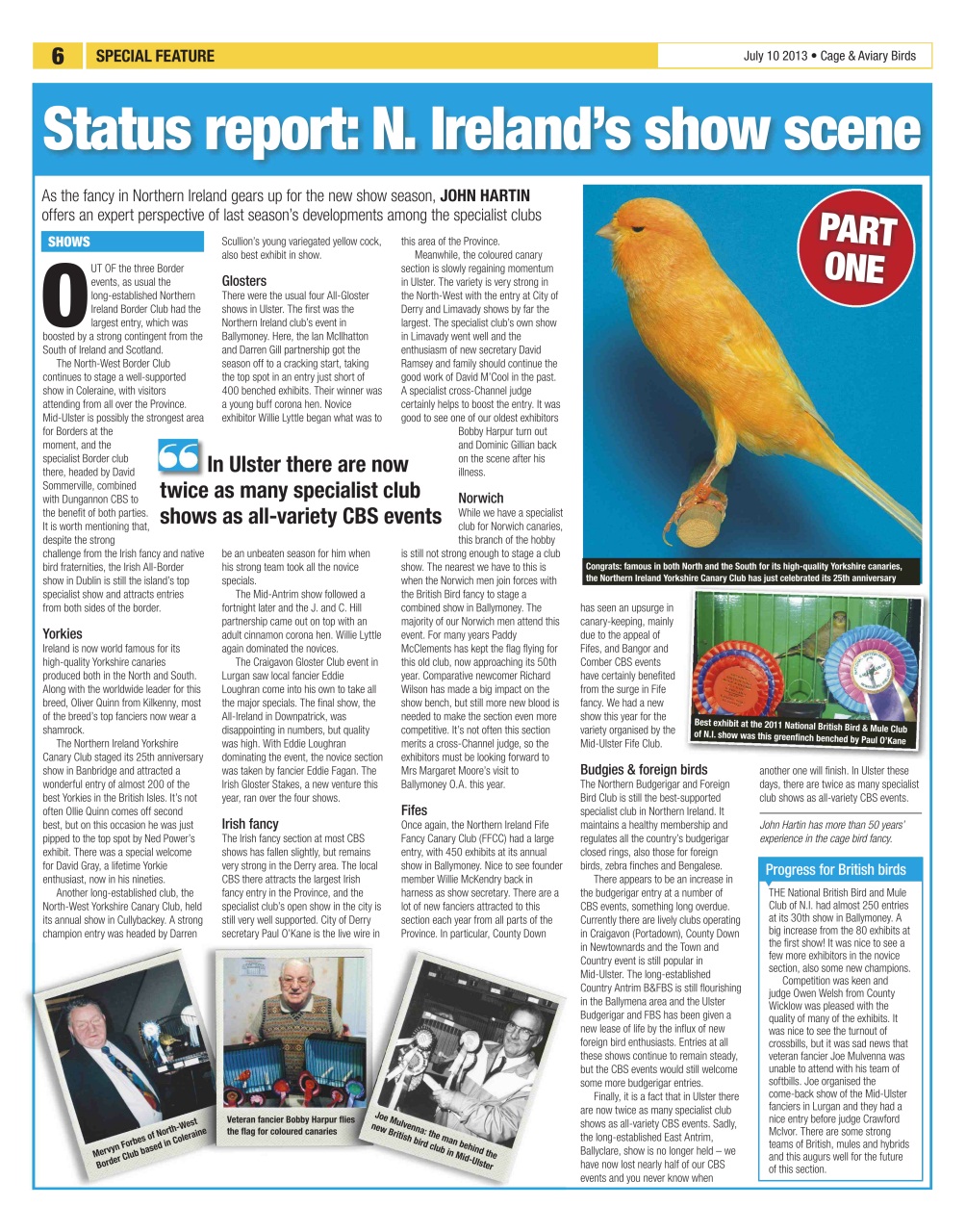 Cage & Aviary Birds Preview Pages