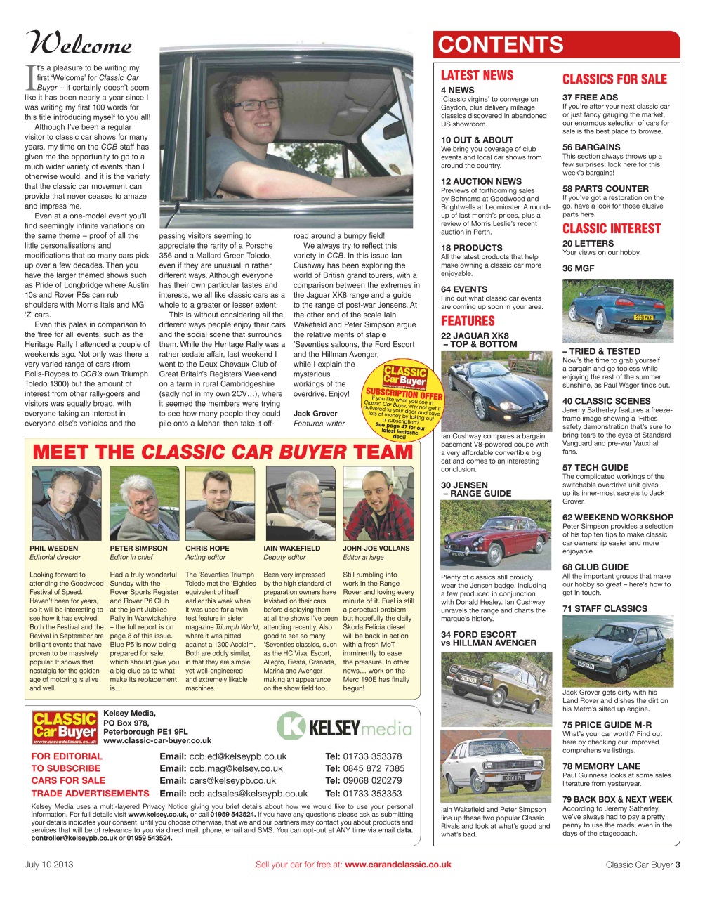 Classic Car Buyer Preview Pages