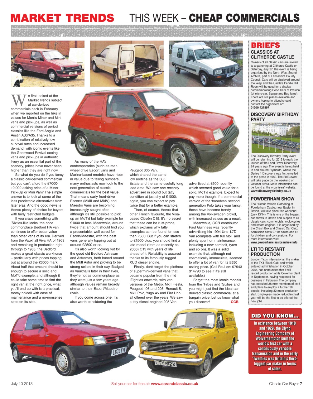 Classic Car Buyer Preview Pages