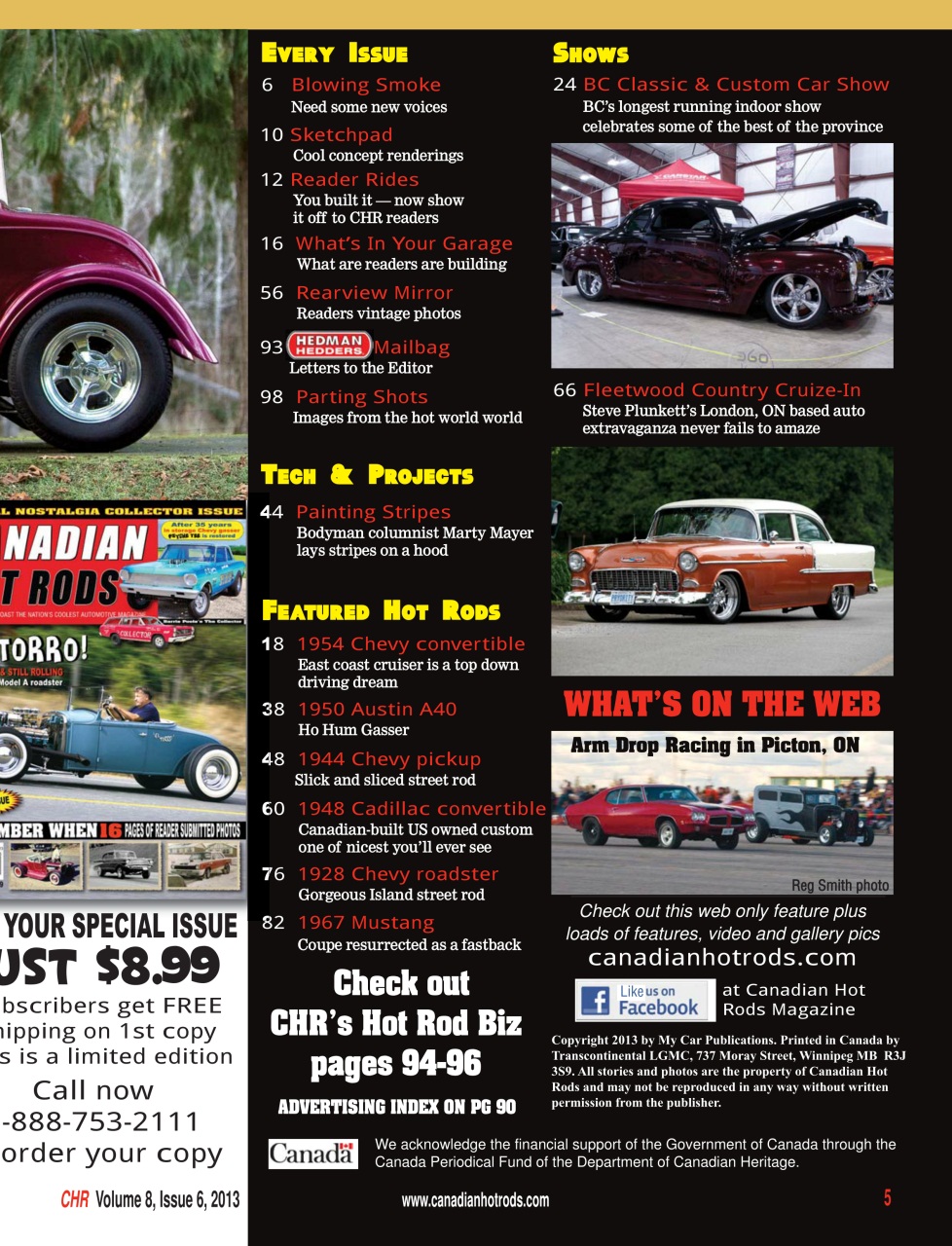Canadian Hot Rods Preview Pages