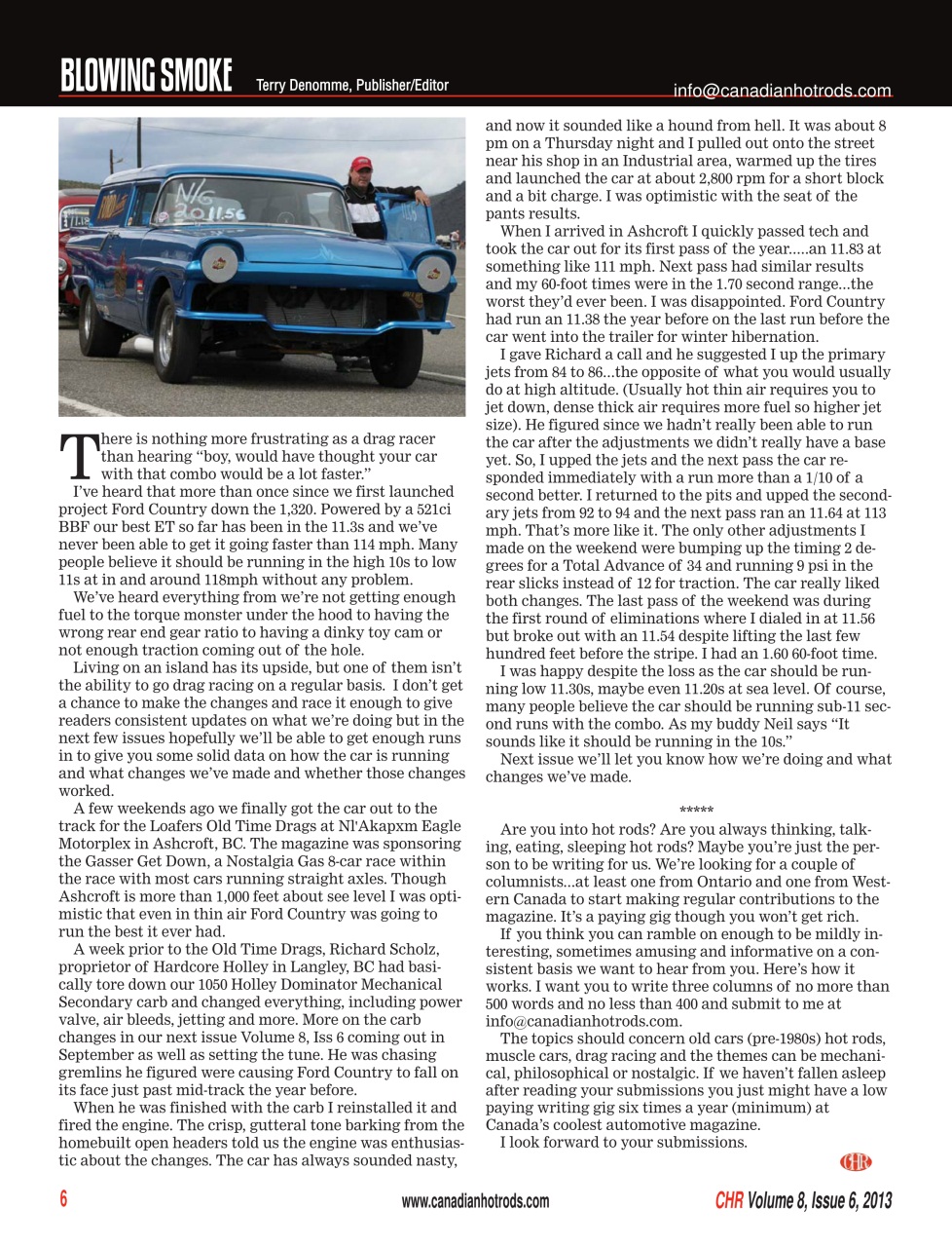 Canadian Hot Rods Preview Pages