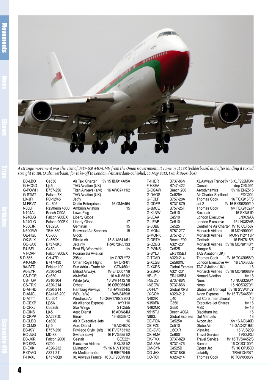 Scramble Magazine Preview Pages