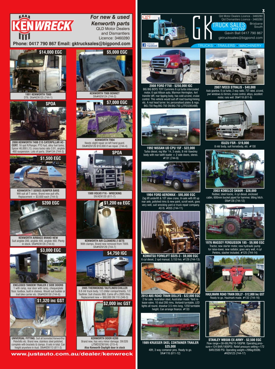 JUST TRUCKS Preview Pages