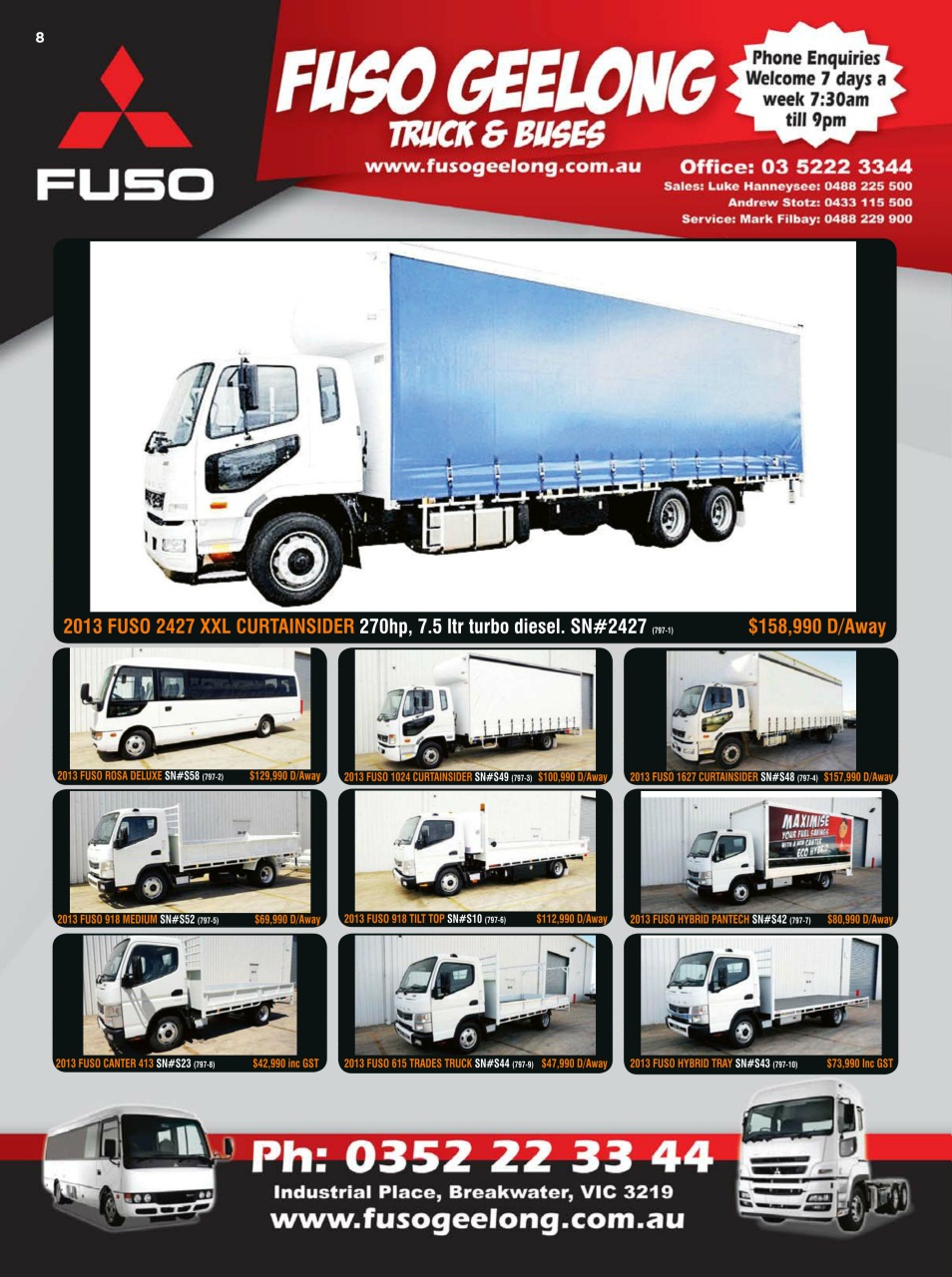 JUST TRUCKS Preview Pages