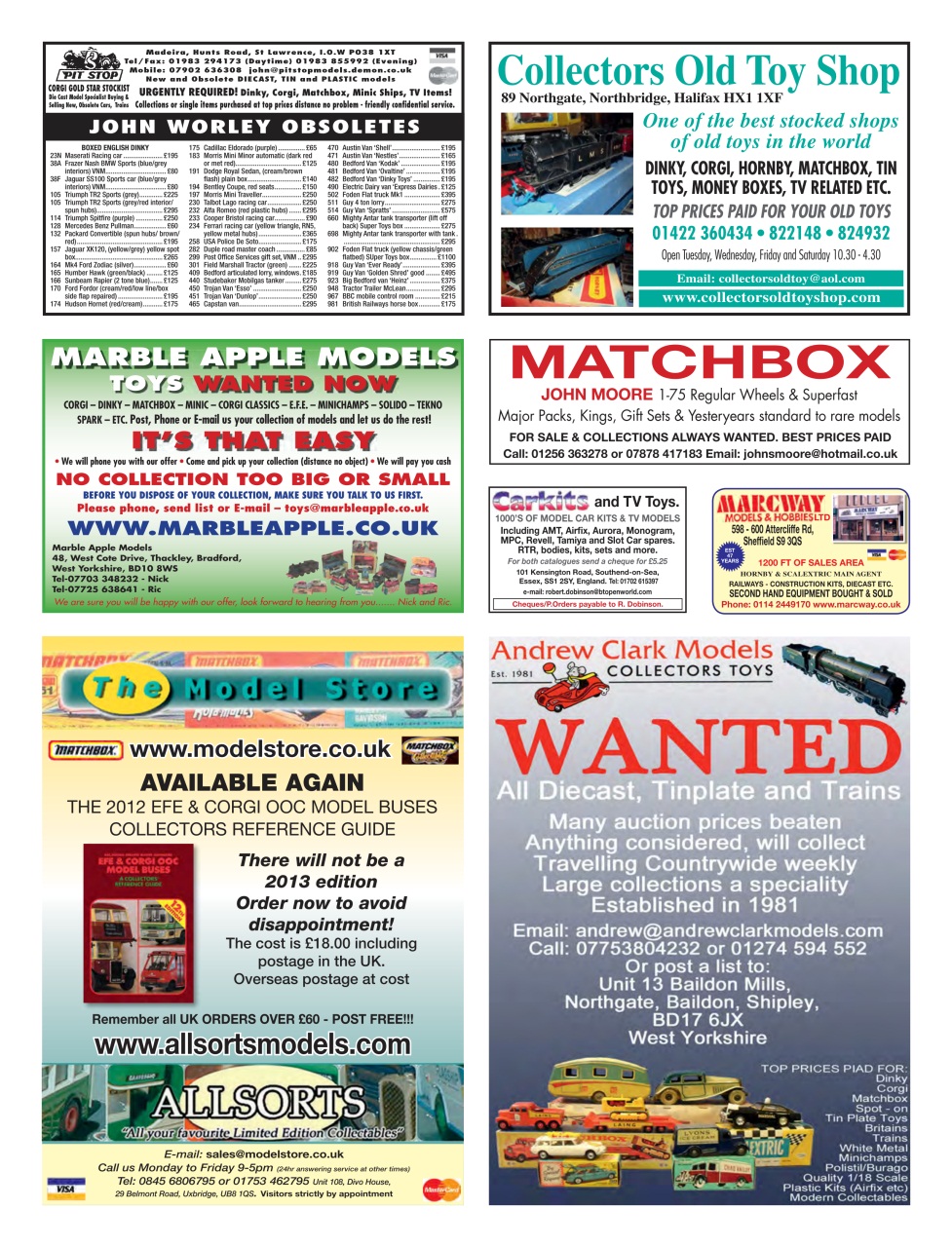 Collectors Gazette Preview Pages