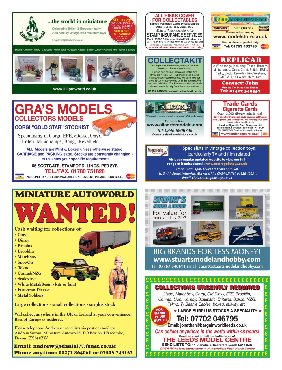 Collectors Gazette Preview Pages