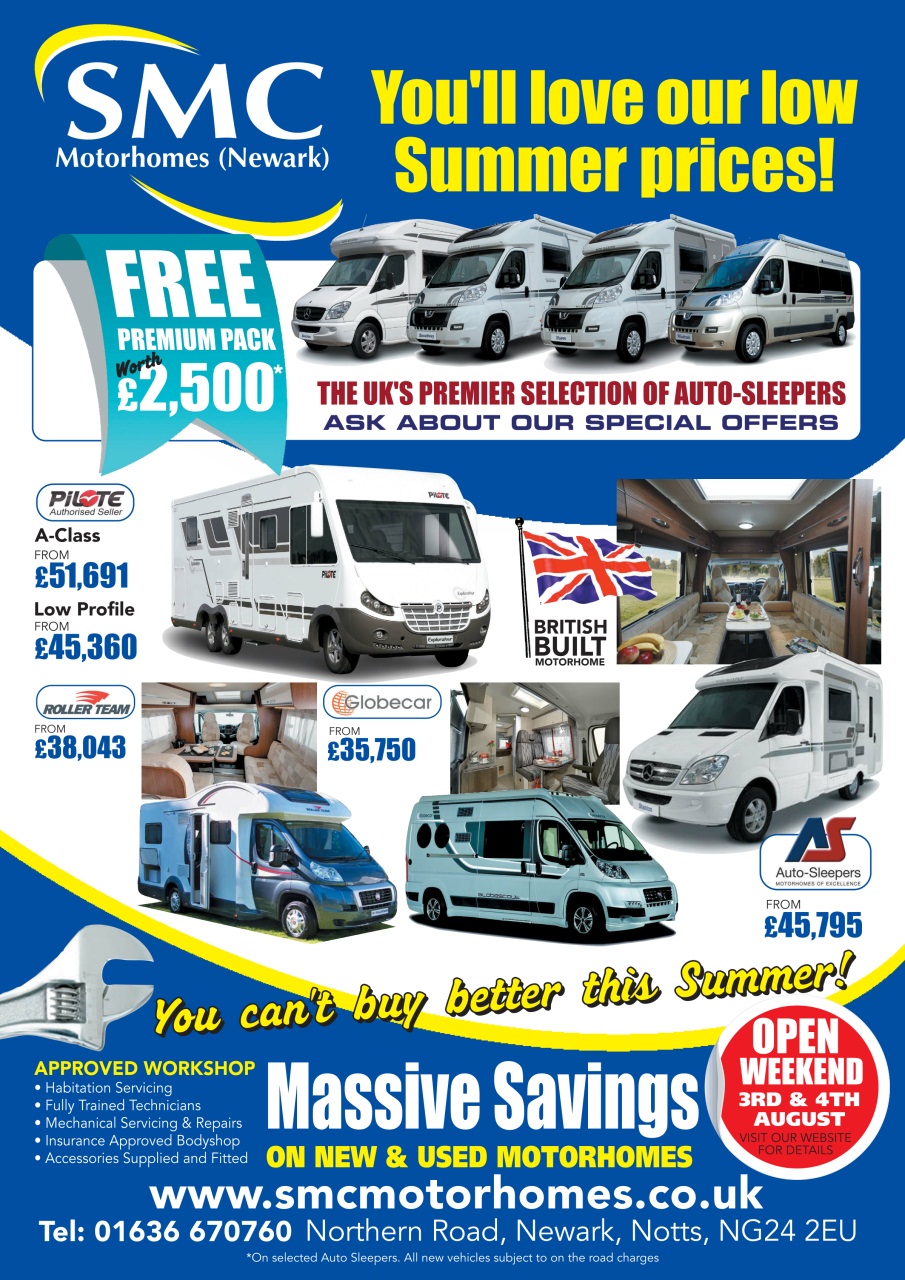 What Motorhome magazine Preview Pages