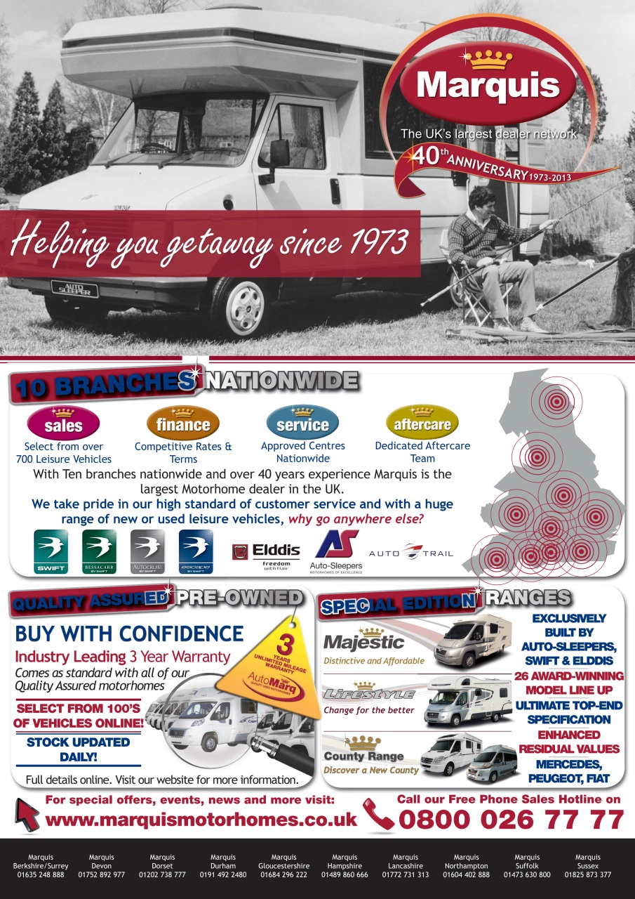 What Motorhome magazine Preview Pages