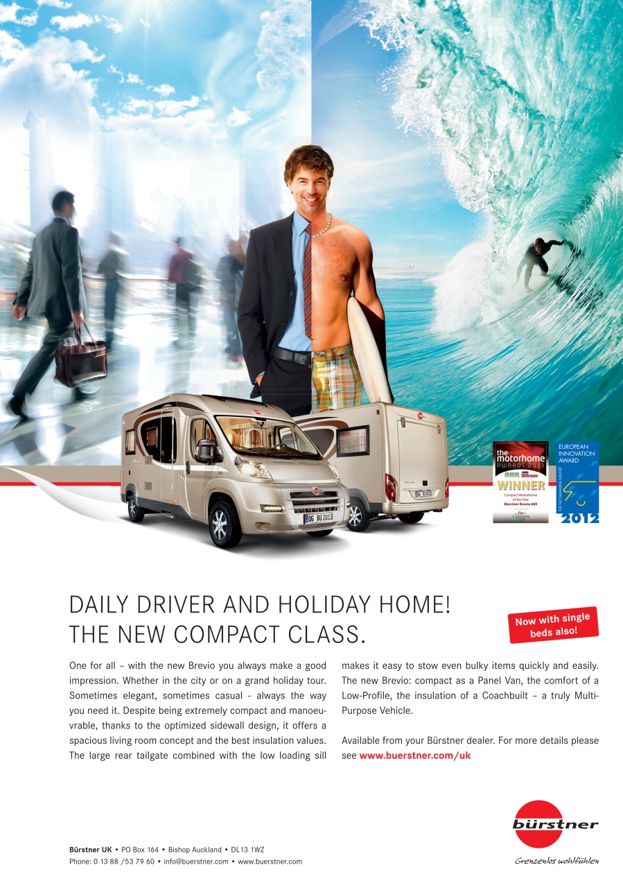 What Motorhome magazine Preview Pages