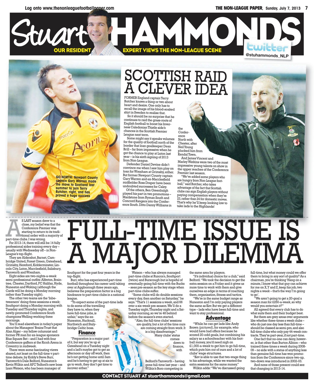 The Non-League Football Paper Preview Pages