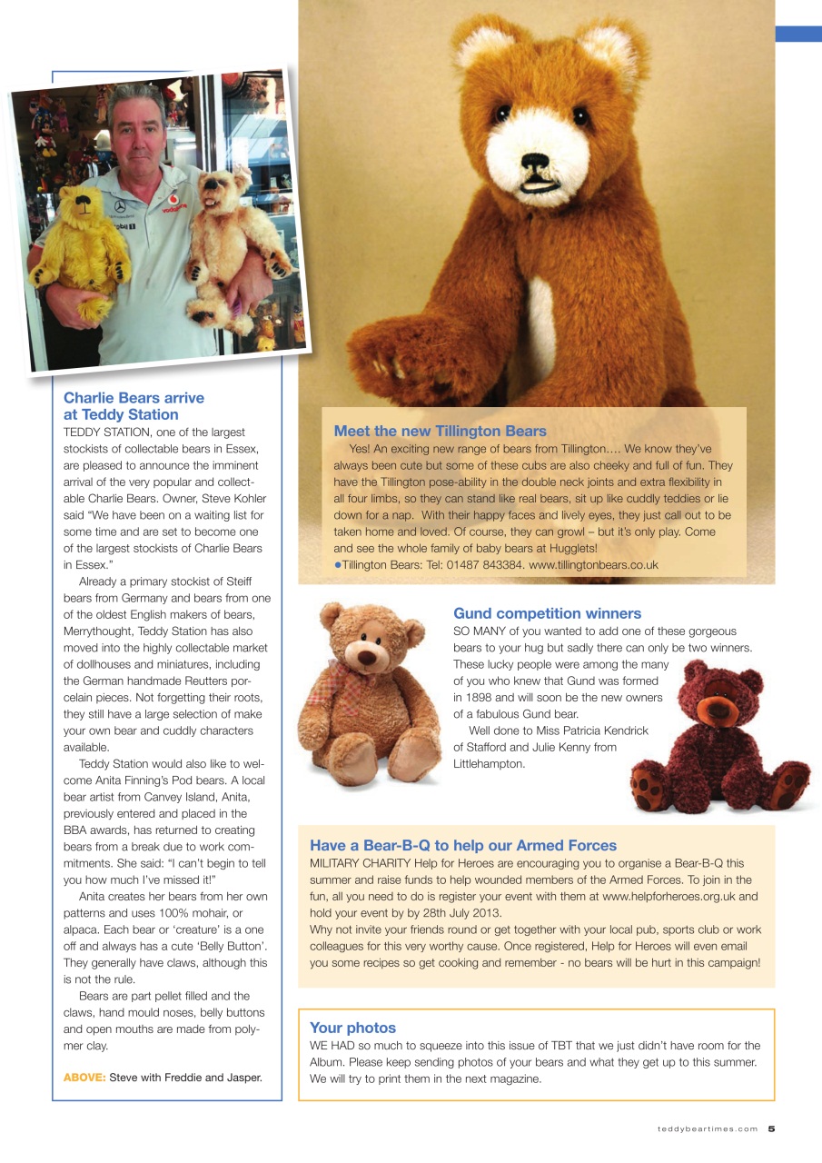 Teddy Bear Times Preview Pages