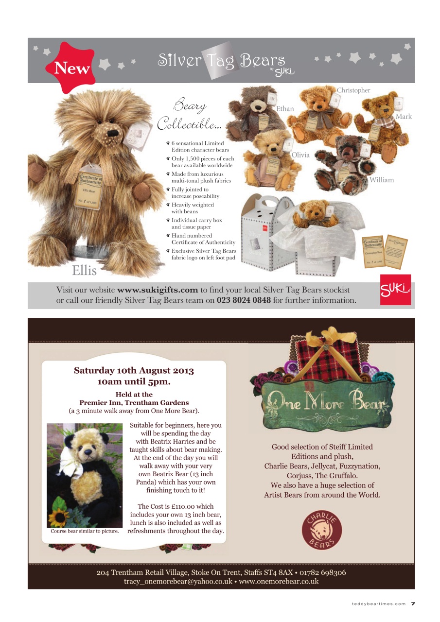 Teddy Bear Times Preview Pages