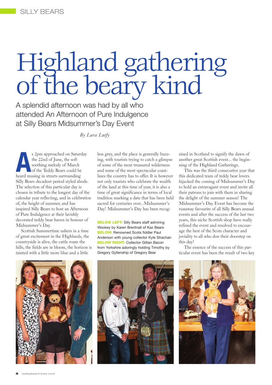 Teddy Bear Times Preview Pages