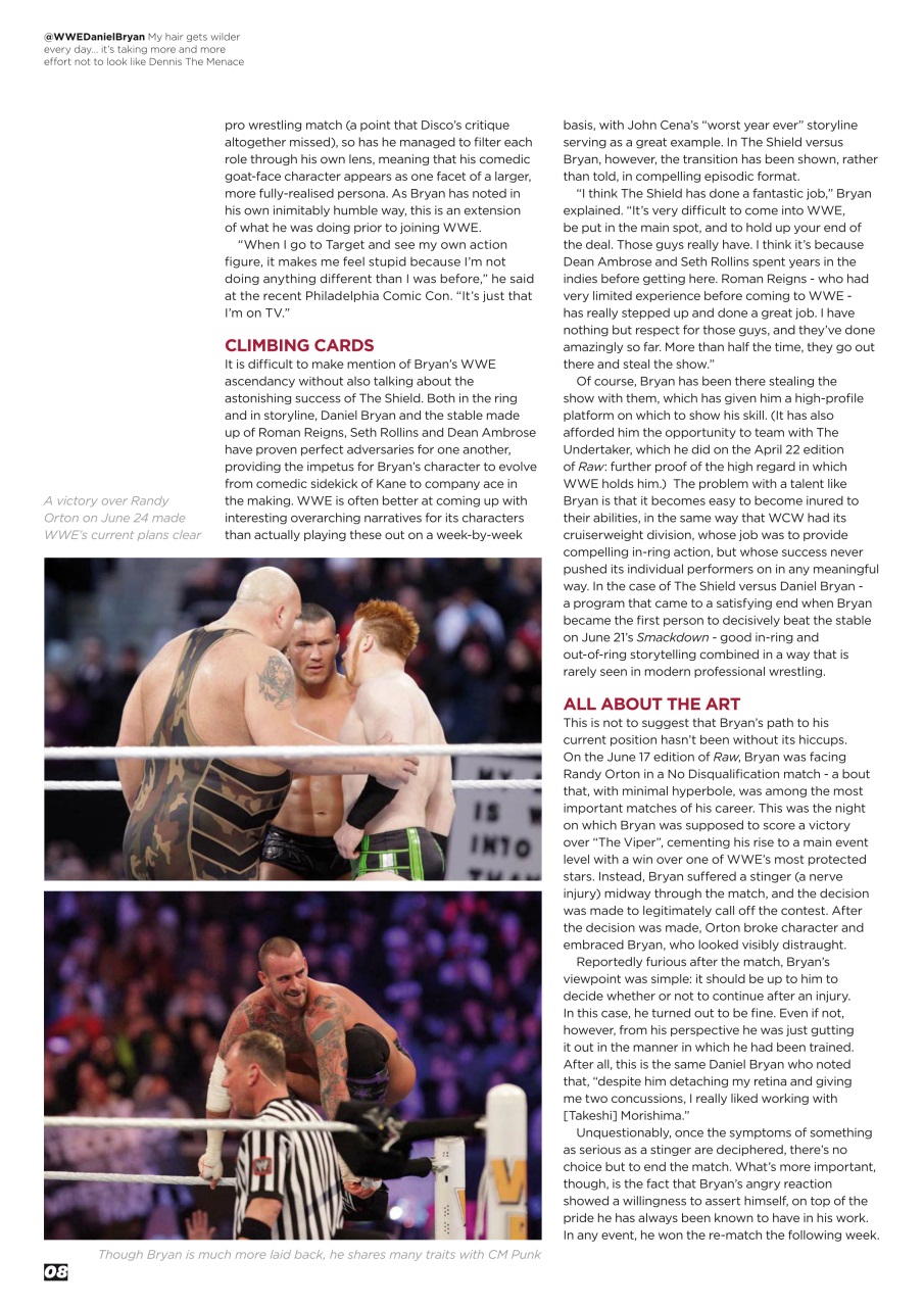 Wrestletalk Magazine Preview Pages