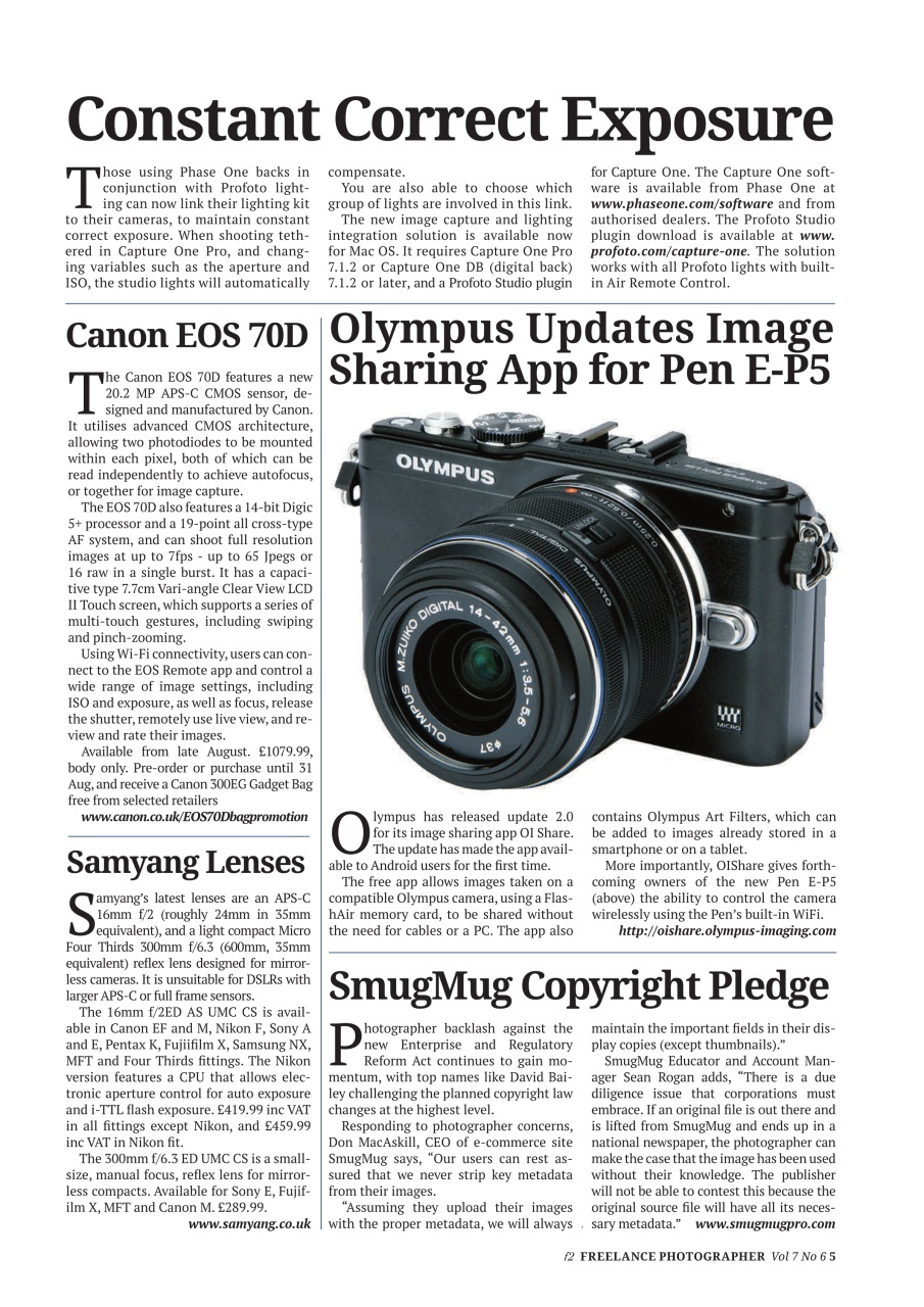 f2 Cameracraft Preview Pages