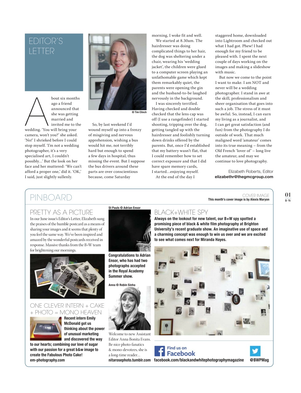 Black+White Photography Preview Pages