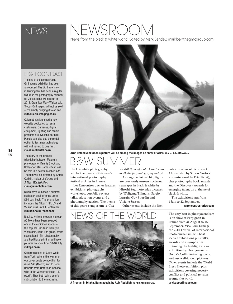 Black+White Photography Preview Pages