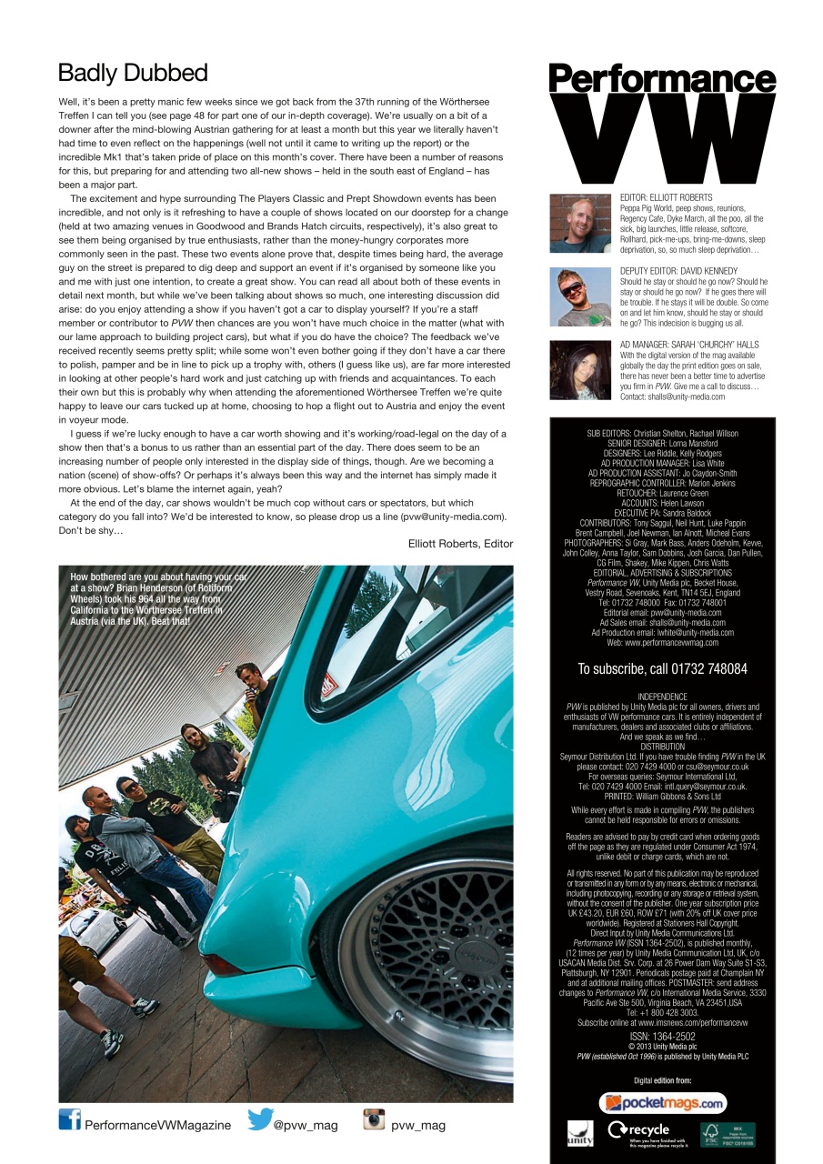 Performance VW Preview Pages