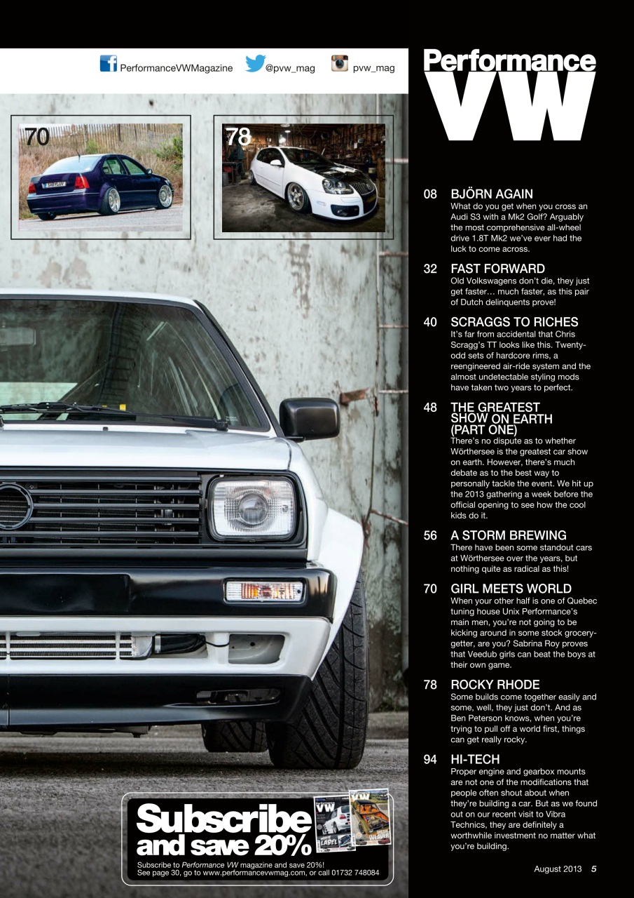 Performance VW Preview Pages