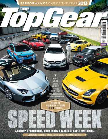 BBC Top Gear Magazine issue August 2013