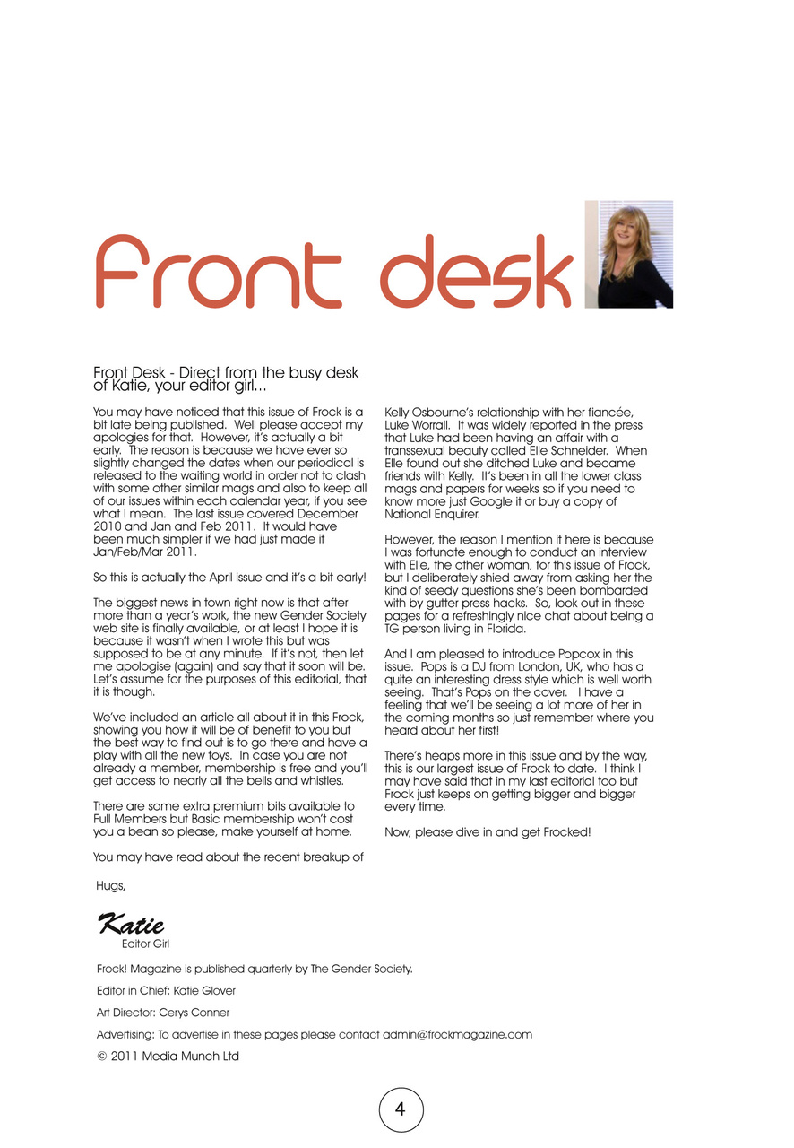 Frock Magazine Preview Pages