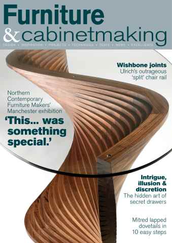 Furniture & Cabinetmaking issue August 2013
