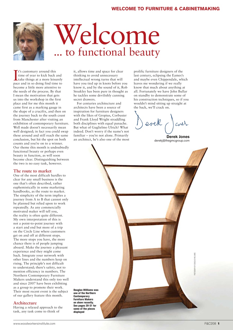 Furniture & Cabinetmaking Preview Pages