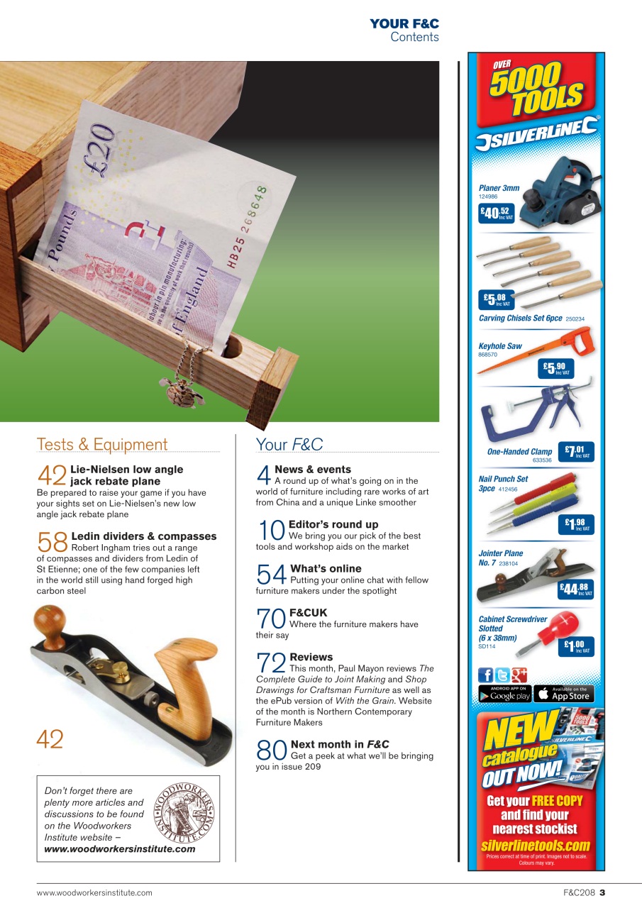 Furniture & Cabinetmaking Preview Pages