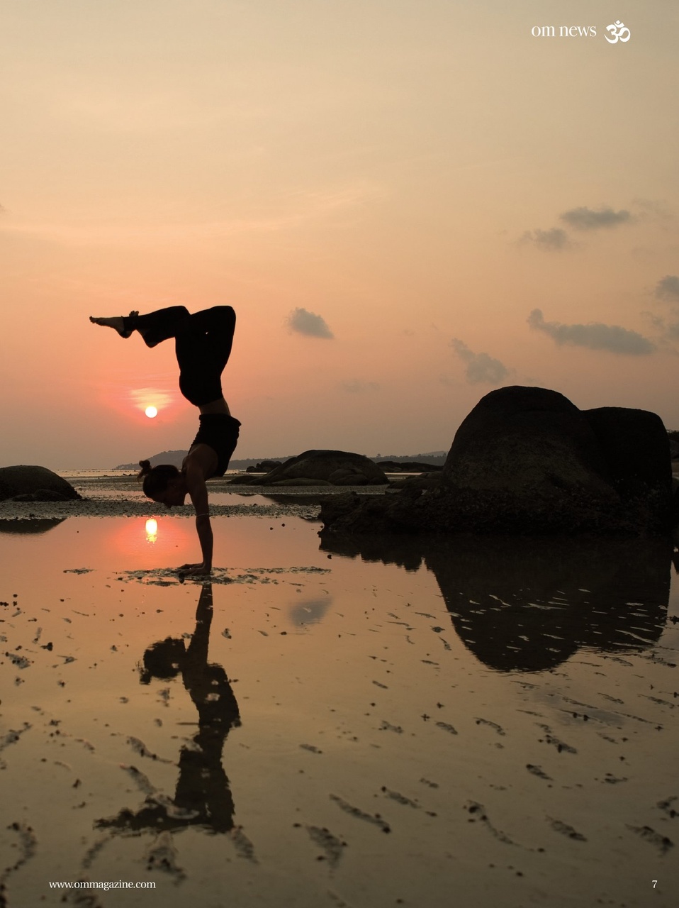 OM Yoga Magazine Preview Pages