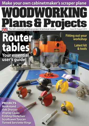 Woodworking Crafts Magazine issue August 2013
