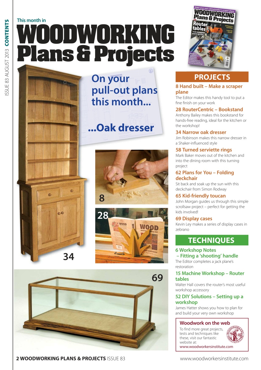 Woodworking Crafts Magazine Preview Pages