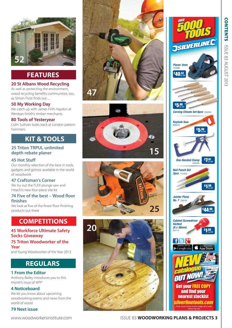 Woodworking Crafts Magazine Preview Pages