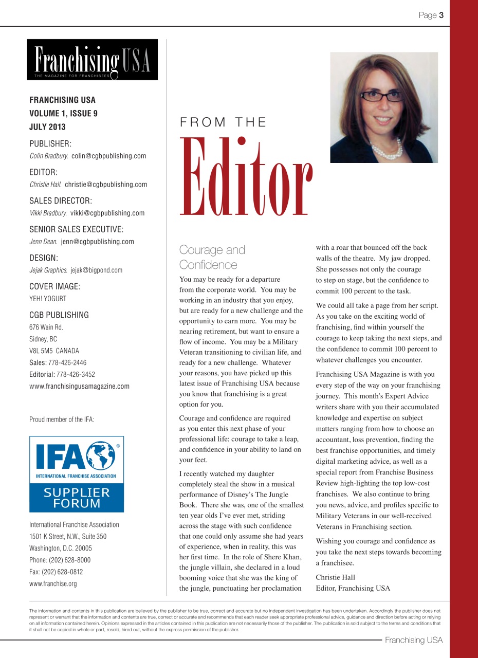 Franchising USA Preview Pages