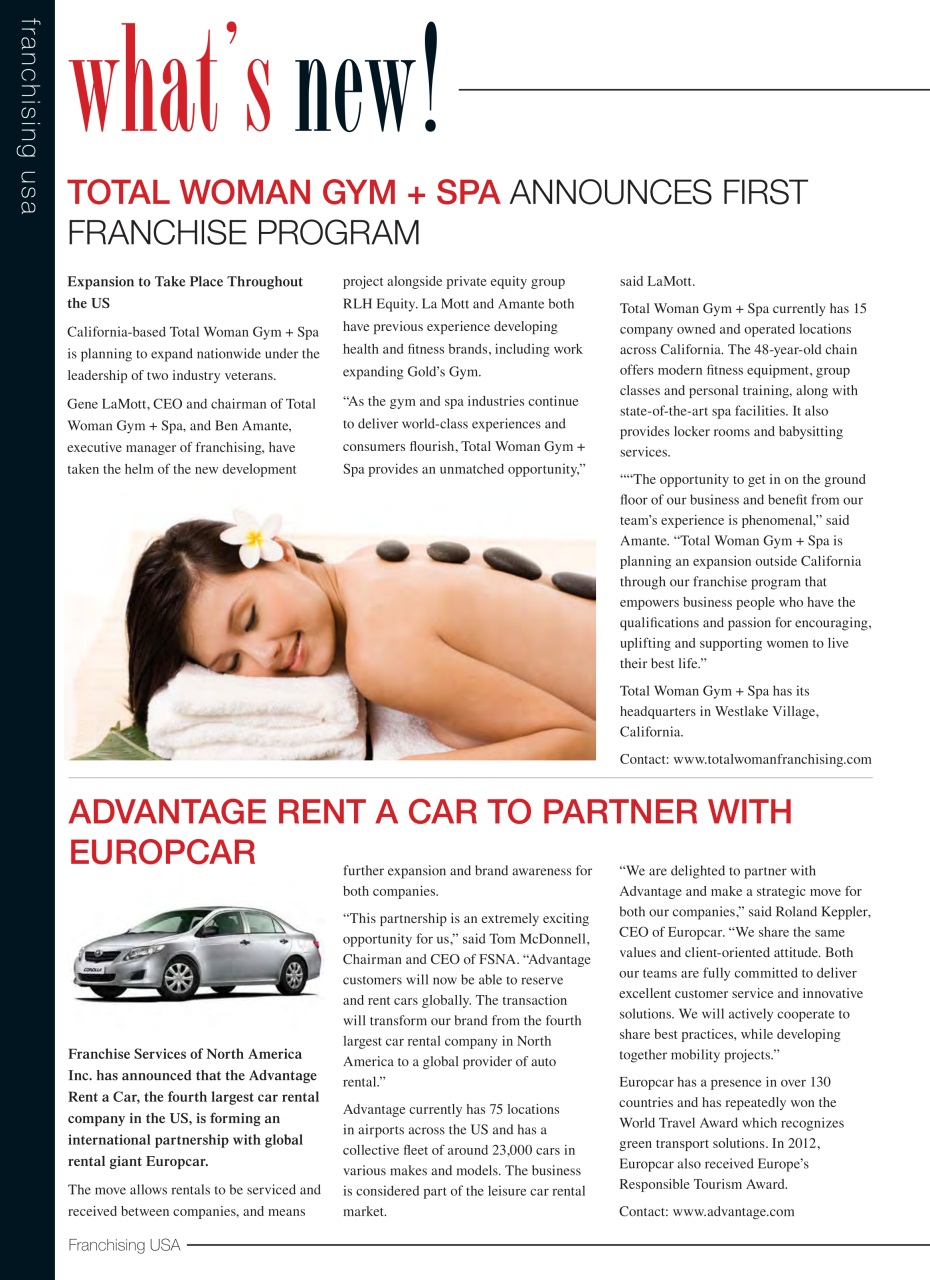 Franchising USA Preview Pages