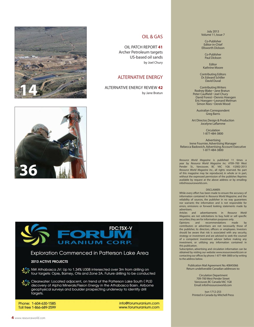 Resource World Preview Pages