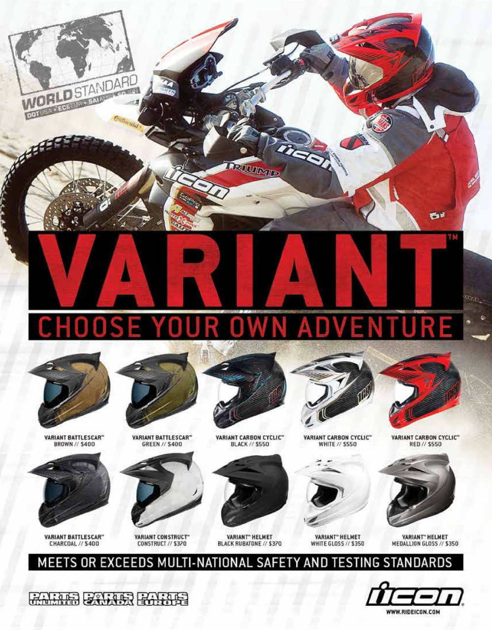 Adventure Motorcycle Preview Pages