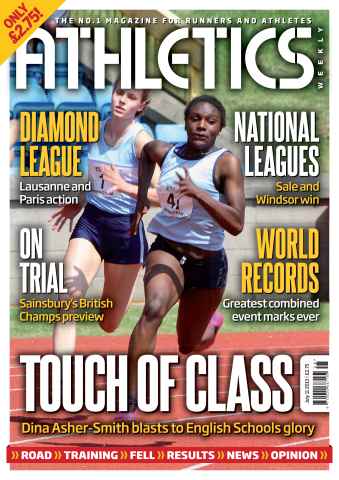 AW – Athletics Weekly Magazine issue AW July 11 2013