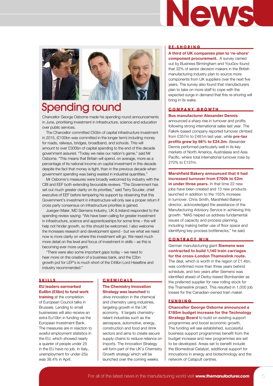 The Manufacturer Preview Pages