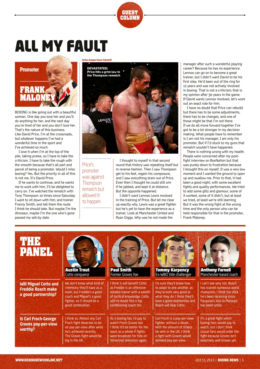 Boxing News Preview Pages
