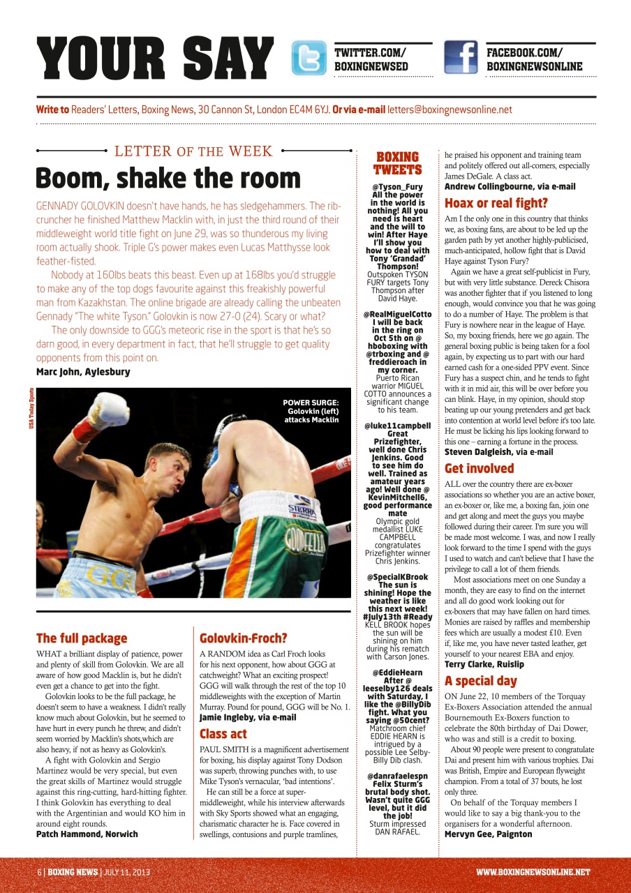 Boxing News Preview Pages