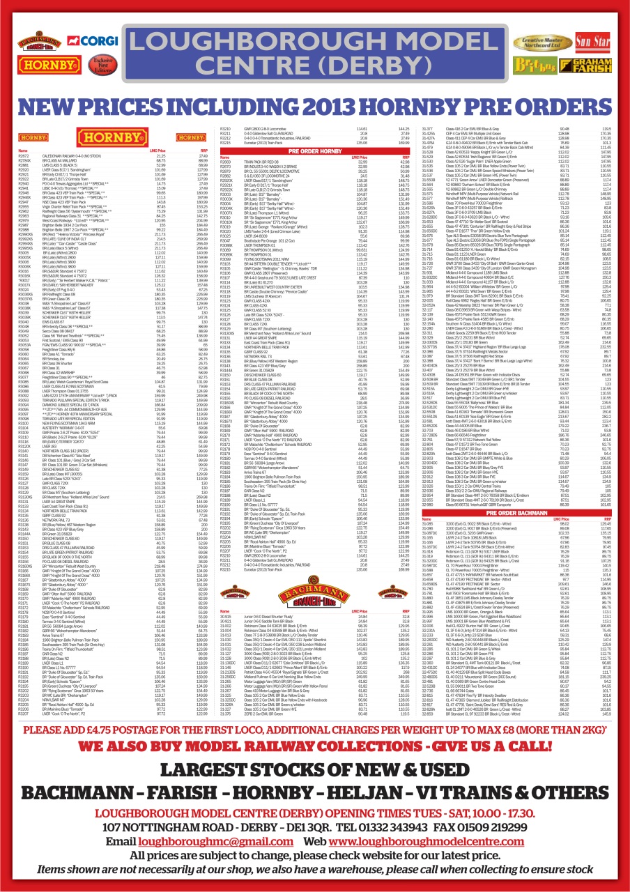 Hornby Magazine Preview Pages