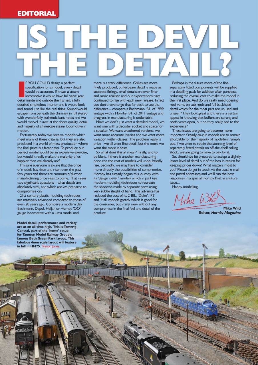 Hornby Magazine Preview Pages