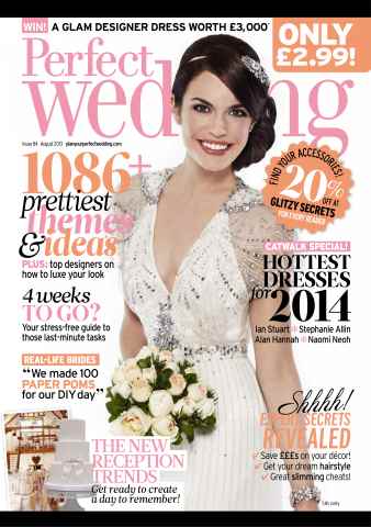 Perfect Wedding issue August 2013