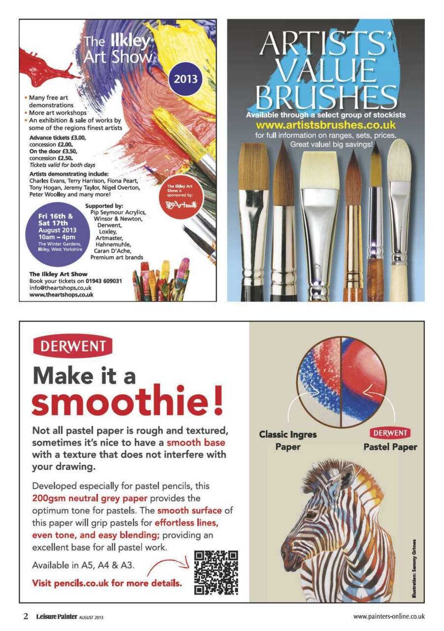 Leisure Painter & The Artist Preview Pages