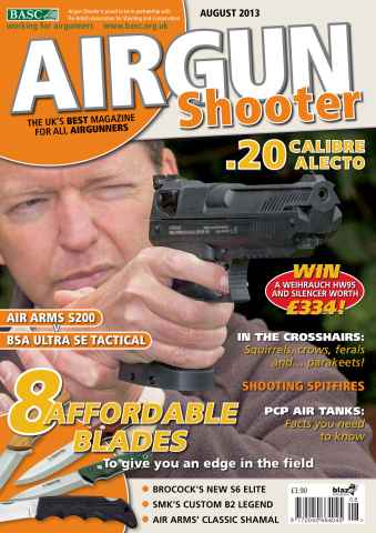 Airgun Shooter issue August 2013